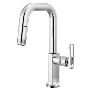 Pull-Down Prep Faucet With Square Spout - Less Handle by Brizo