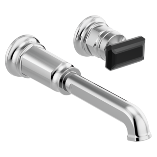 Two-Hole, Single-Handle Wall Mount Lavatory Faucet - Less Handle 1.5 Gpm by Brizo