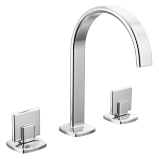Widespread Lavatory Faucet With Arc Spout - Less Handles by Brizo