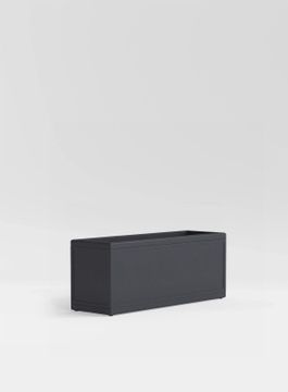 Contemporary Medium Planter by Brown Jordan