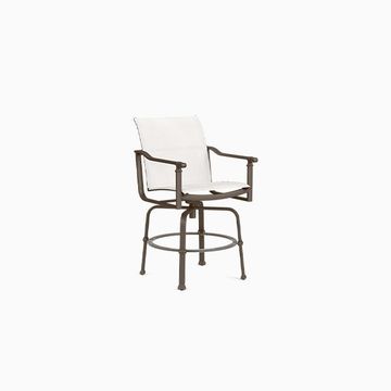 Fremont Sling Arm Bar Stool by Brown Jordan