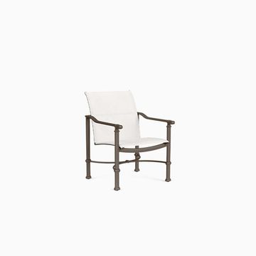 Fremont Sling Dining Arm Chair by Brown Jordan