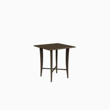 Fusion 36" Square Woven Bar Umbrella Table by Brown Jordan