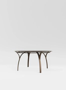 Pasadena 54" Round Dining Umbrella Table by Brown Jordan