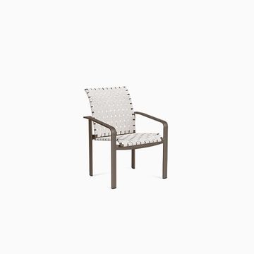 Softscape Strap Dining Arm Chair by Brown Jordan