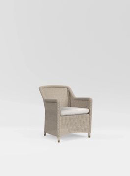 Southampton Dining Arm Chair - Seagull by Brown Jordan