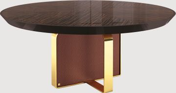 MILLENIUM round dining table - Bruno Zampa by BRUNO ZAMPA