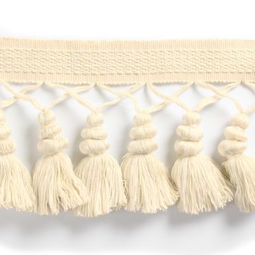 Montcel Tassel Fringe - Ivory by Brunschwig & Fils