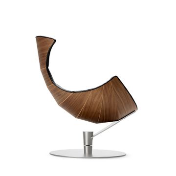 The Lobster Chair - Walnut / Chrome by Bruun Munch - view 4