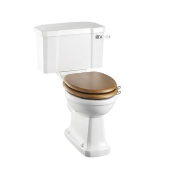 Standard CC WC with 520 Lever Cistern (White) | SKU P5 C1 | Burlington Bathrooms by Burlington
