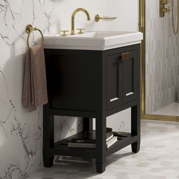 The Riviera Collection | Create a modern traditional bathroom with Burlington | Burlington Bathrooms by Burlington