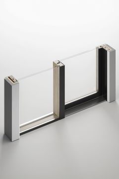 Alzanti scorrevoli in legno e alluminio by Bussi