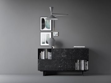 Sideboard with Bookcase by Caccaro