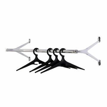 Ambrogio Ambrogino Wall Coat Rail by Caimi Brevetti
