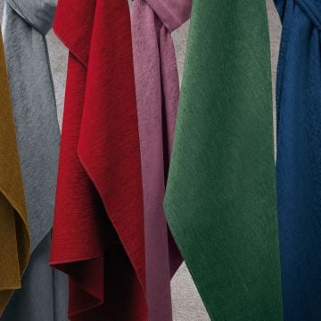 Fiber 6 Velvet Acoustic Fabrics by Caimi Brevetti