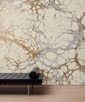 Ecru by Calico Wallpaper - view 2
