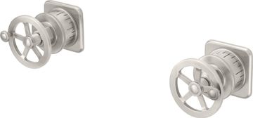 2 Handle Tub and Shower Trim Only - Wheel Handle by California Faucets