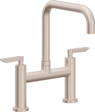 Bridge Kitchen Faucet - Quad Spout by California Faucets