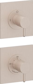 StyleTherm Vista™ Trim Only with 1-Outlet Control, Installs Vertical or Horizontal by California Faucets