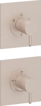 StyleTherm Vista™ Trim Only with 3-Outlet Control, Installs Vertical or Horizontal by California Faucets
