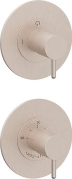 StyleTherm Vista Trim Only with 2-Outlet Control, Installs Vertical or Horizontal by California Faucets