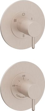 StyleTherm Vista™ Trim Only with 3-Outlet Control, Installs Vertical or Horizontal by California Faucets