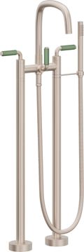 Contemporary Floor Mount Tub Filler - 0803-XX.FR by California Faucets