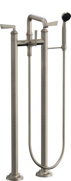 Floor Mount Tub Filler Low Spout - 8508-ETF.FR by California Faucets