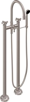 Floor Mount Tub Filler with Handshower - C108XS-ETF.FR by California Faucets