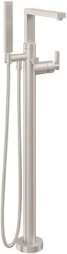 Modern Single Hole Floor Mount Tub Filler - 7711-XX.FR by California Faucets