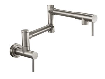 Pot Filler - Dual Handle Wall Mount - Contemporary by California Faucets
