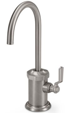 Single Handle Combo Hot & Cold Water Dispenser with Ball Lever Handle by California Faucets