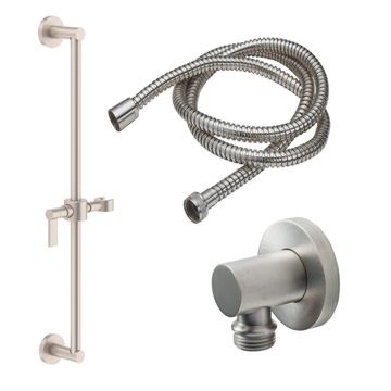 Slide Bar Handshower Kit - Lever Handle with Round Base by California Faucets