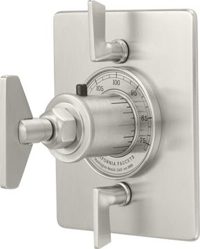 StyleTherm® Flat Quad with Dual Volume Control - Blade Handle by California Faucets
