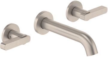 Two Handle Lavatory Wall Faucet Trim Only by California Faucets