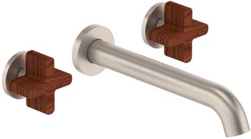 Two Handle Lavatory Wall Faucet Trim Only by California Faucets