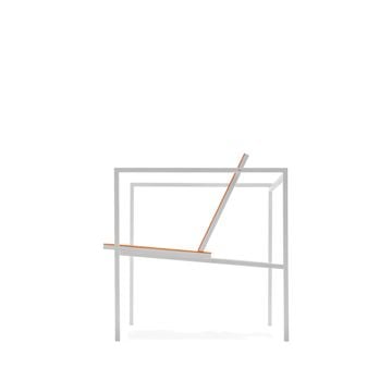 Kai bench and work table by Sakura Adachi by Campeggi
