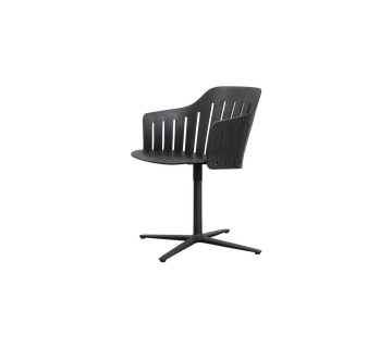 Choice chair with swivel base by Cane-line