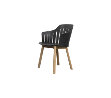 Choice chair with teak legs by Cane-line