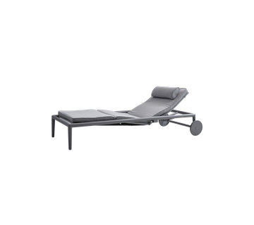 Conic sunbed w/gasspring by Cane-line