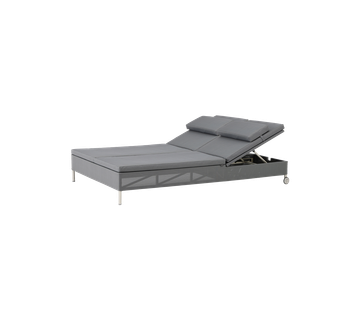 Rest sunbed Tex double by Cane-line