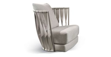 Twist Armchair - Outdoor by Cantori