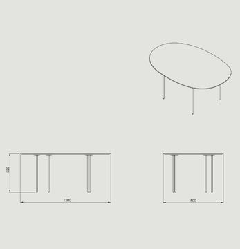 Droplets Coffetable by Capdell - view 5