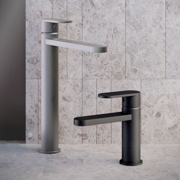 MYSPRING 0-SPZ1701-CR - High countertop single handle washbasin mixer by Carimali