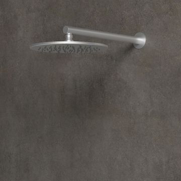 NAVIS 26112C35-316 - Wall-mounted stainless steel overhead shower with arm by Carimali