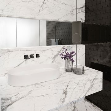 OCUBE 0-OCB4202EST-CR - Recessed thermostatic shower mixer with plate by Carimali