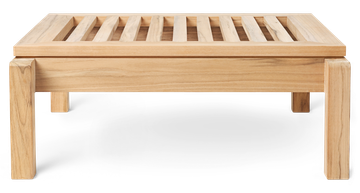 AH604F Outdoor Lounger Footrest by Carl Hansen
