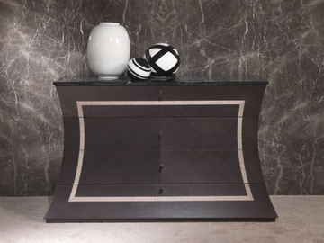 CARTESIO SCURO - Wooden chest of drawers by Carpanelli - view 2