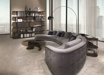 DESYO CURVY - Sectional curved sofa by Carpanelli - view 3