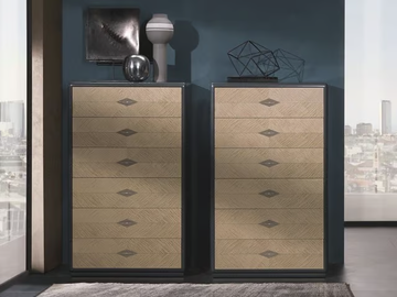 DESYO LUX - Wooden chest of drawers by Carpanelli - view 2